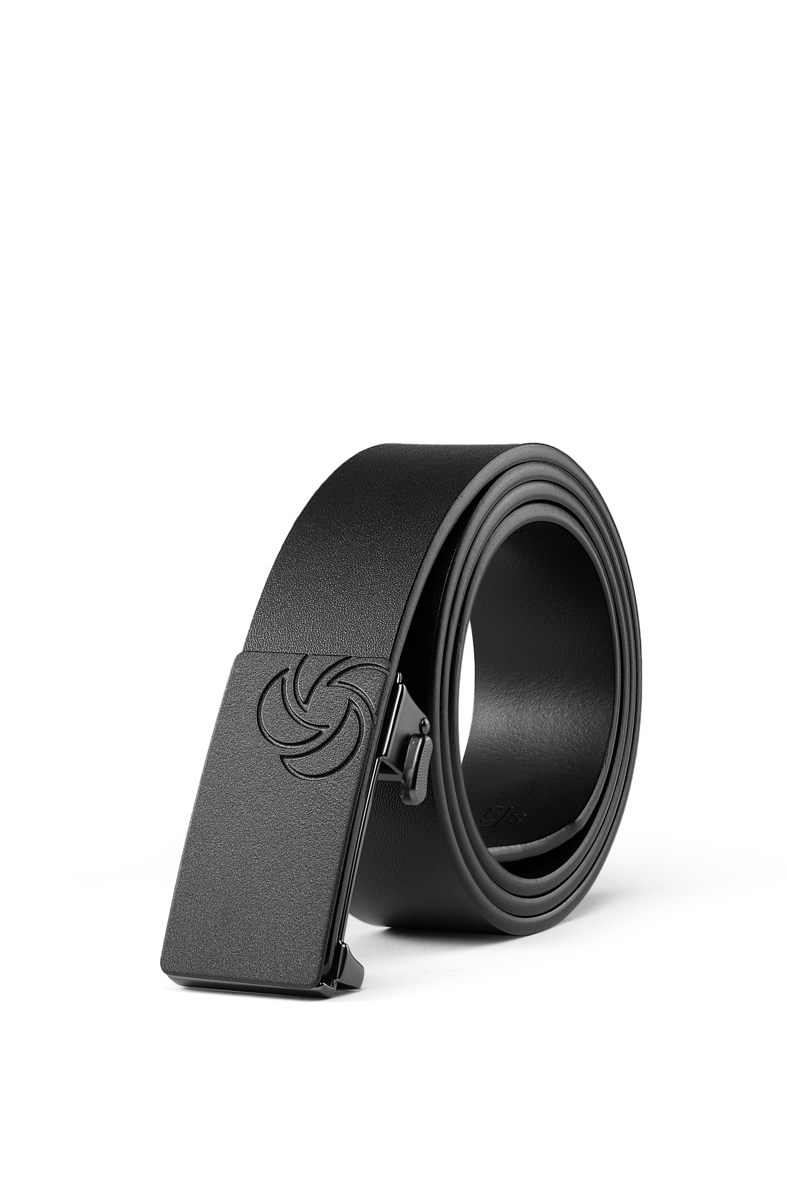 Samsonite AAMIR II Casual Matt Auto Flower Black Leather Belt
