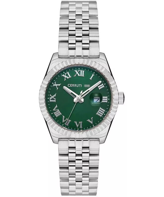 Cerruti 1881 Ladies Classic Green Dial Watch