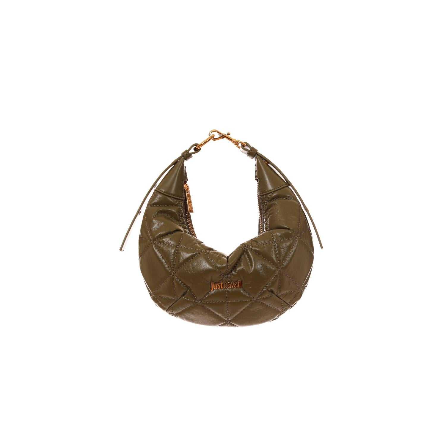 Just Cavalli Women's Quilted Crescent Shoulder Bag