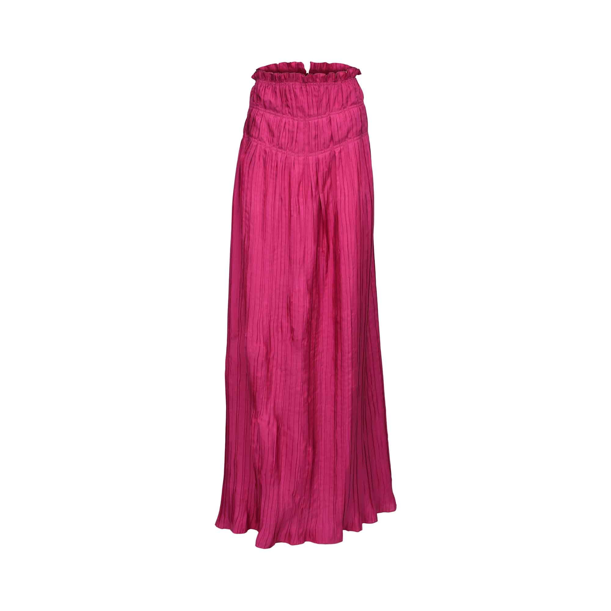 Alberta Ferretti Women's Violet Long Skirt