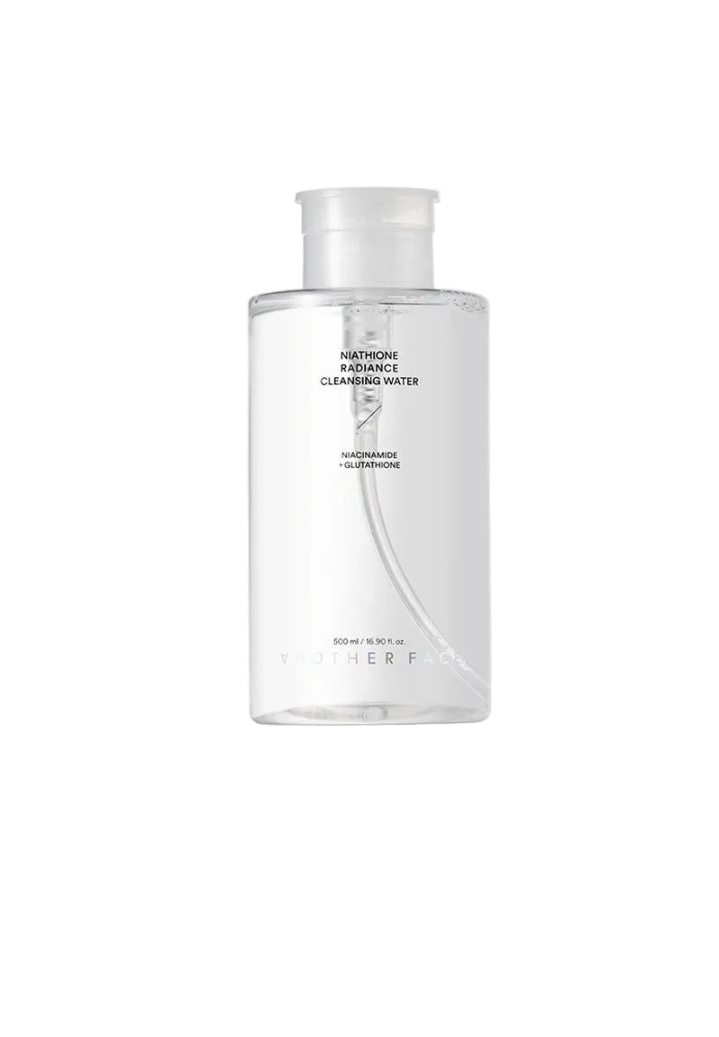 Another Face Niathione Radiance Cleansing Water 500ml brightening micellar cleanser niacinamide glutathione gentle skin care Find Online Today