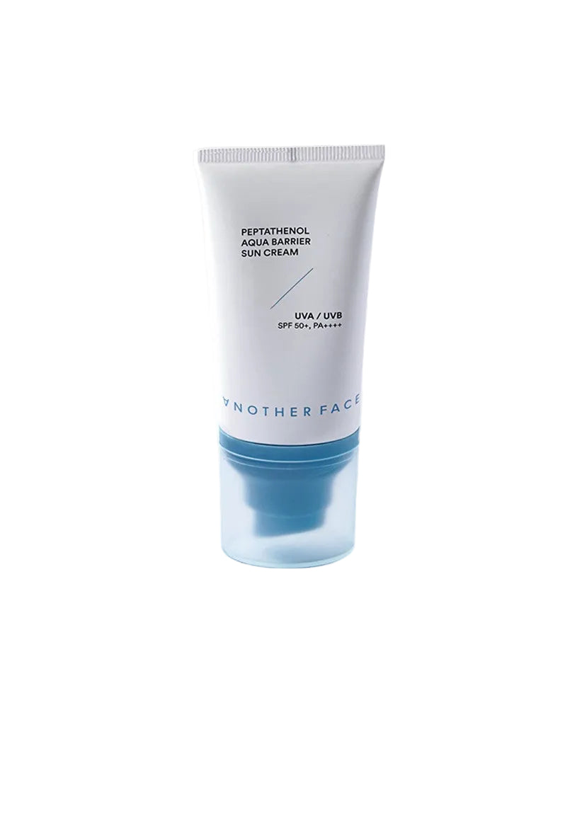 Another Face Peptathenol Aqua Barrier Suncream SPF50 PA++++ 50ml with peptide and panthenol Order Online Today at Blue Salon Qatar GCC