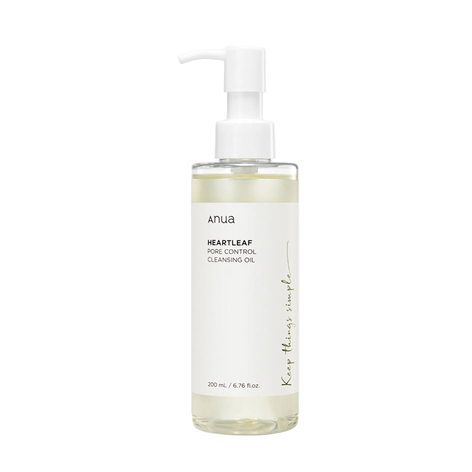 Anua Heartleaf Pore Control Cleansing Oil 200ml gentle makeup remover and pore cleansing oil for clear skin – Shop the Latest Online