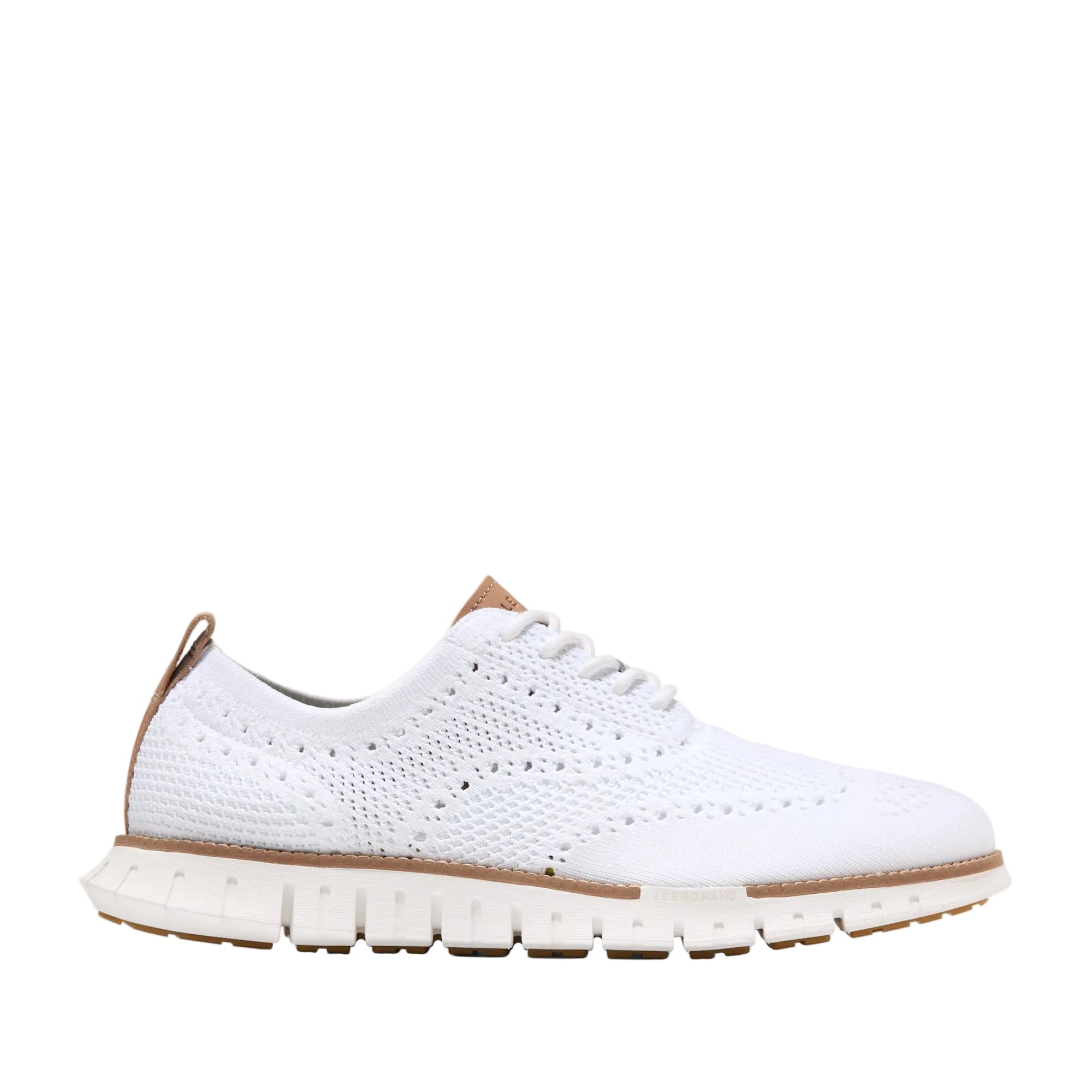 Cole Haan - ZERØGRAND Remastered Stitchlite™ Wingtip Oxfords - Opt Wht/Nat - Blue Salon Qatar - Shop Now Online