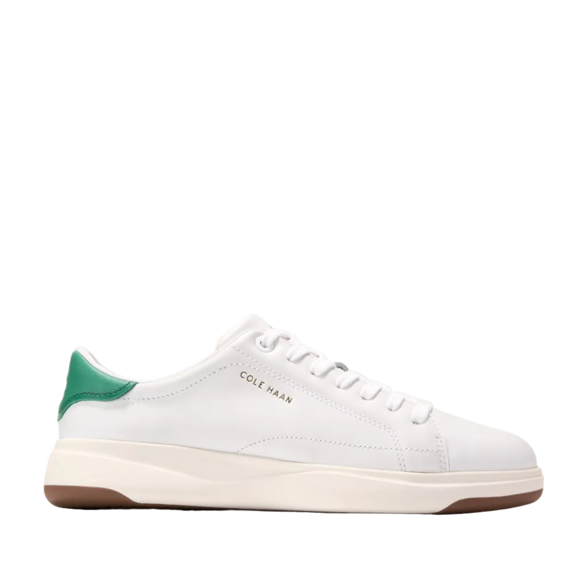 Cole Haan - GrandPrø Tennis 2.0 Sneakers - Optic White/Green - Blue Salon Qatar - Available for Online Purchase