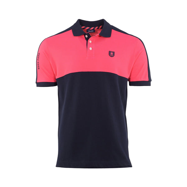 Rugby T Shirt Eden Park Homme Eden Park Men's Middle Pink Polo