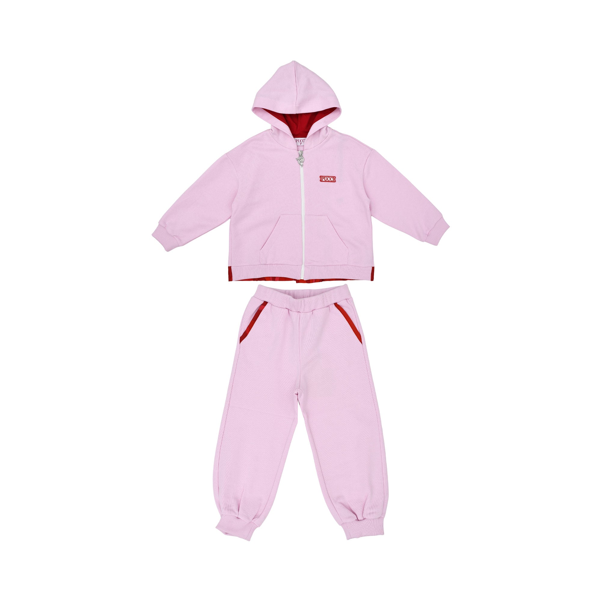 Emilio Pucci Kids Girl's Pink Jogging Suit