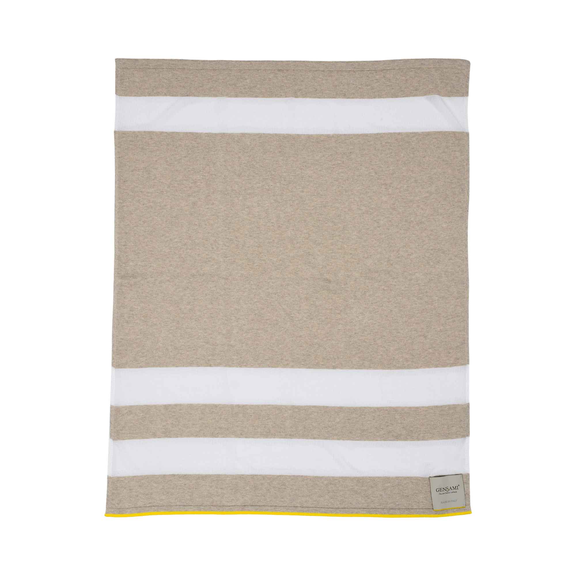 Gensami Kids New Born Girl's Knit Stripes Blanket