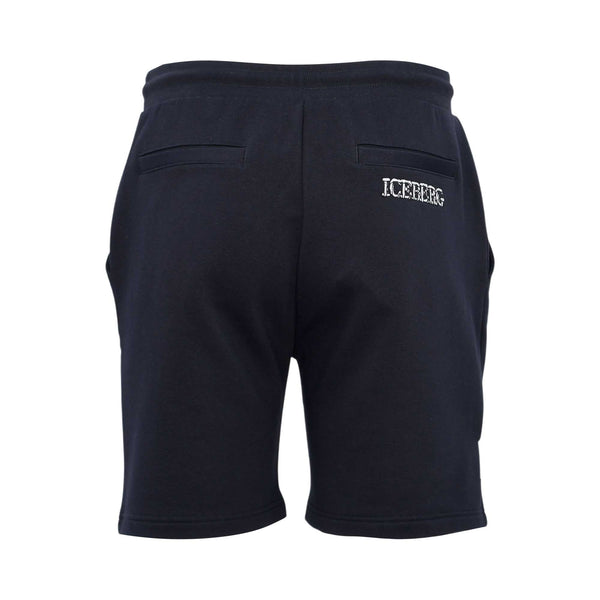 Gym Clothing Brands Iceberg Iceberg Gents Black Sweat Shorts