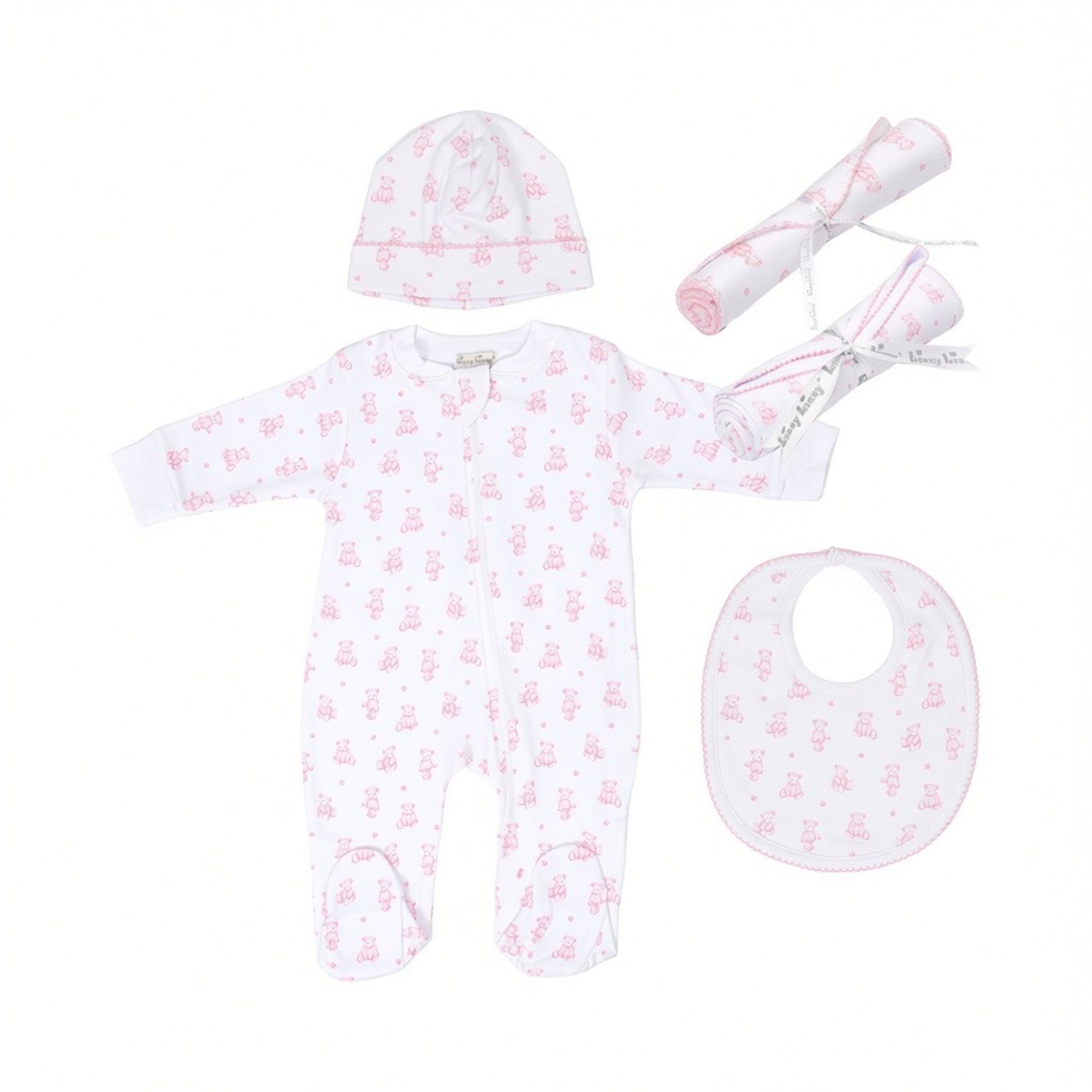 Kissy Kissy New Born Girl's Pink Gift Set