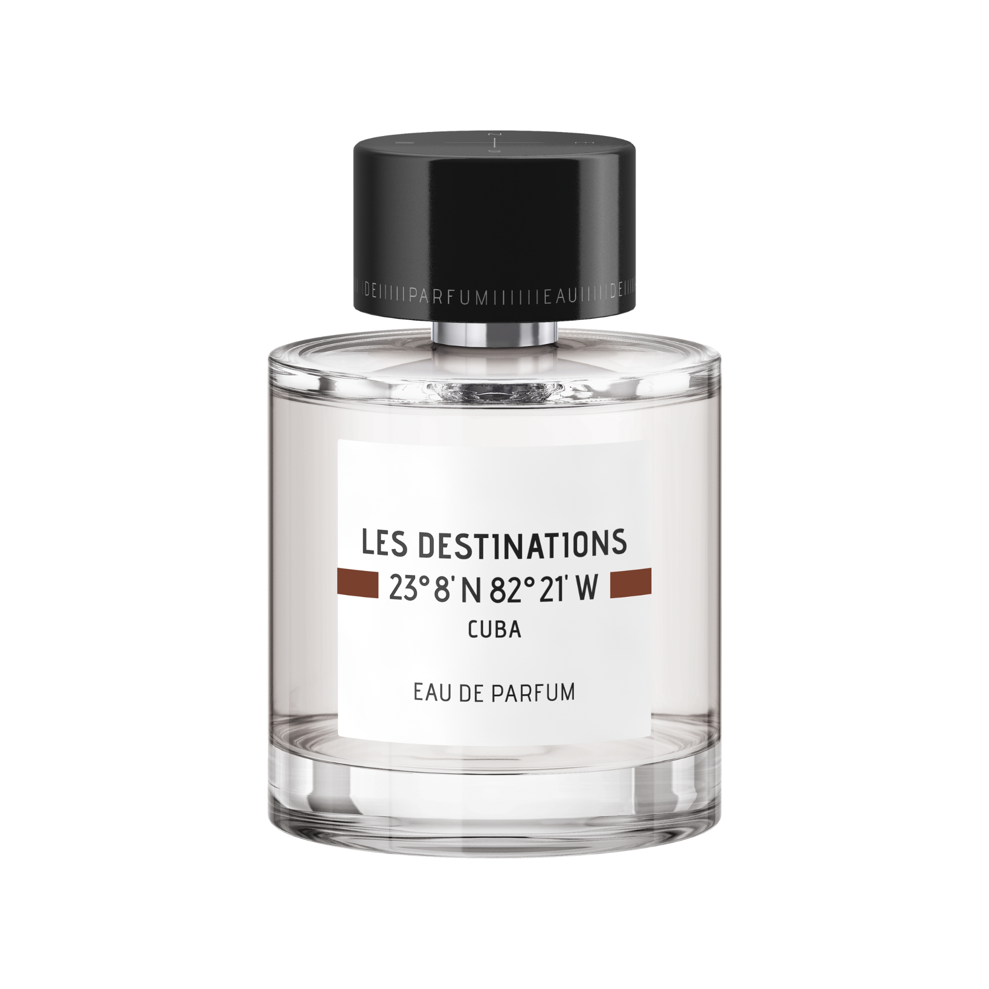 Les Destinations Cuba Eau de Parfum Natural Spray 100ml fragrance bottle