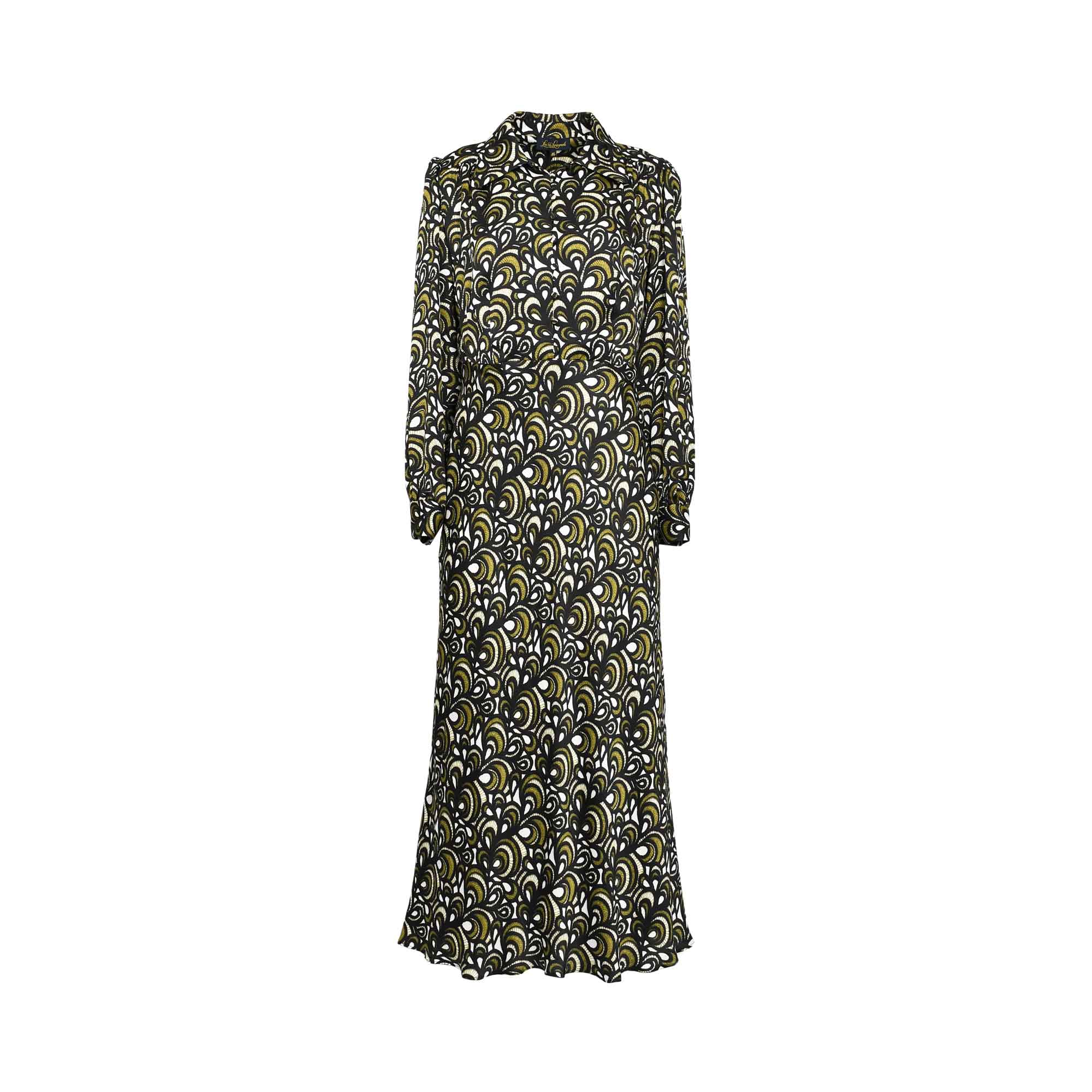 Luisa Spagnoli Giovina Women’s Green/Black Dress – Now Online