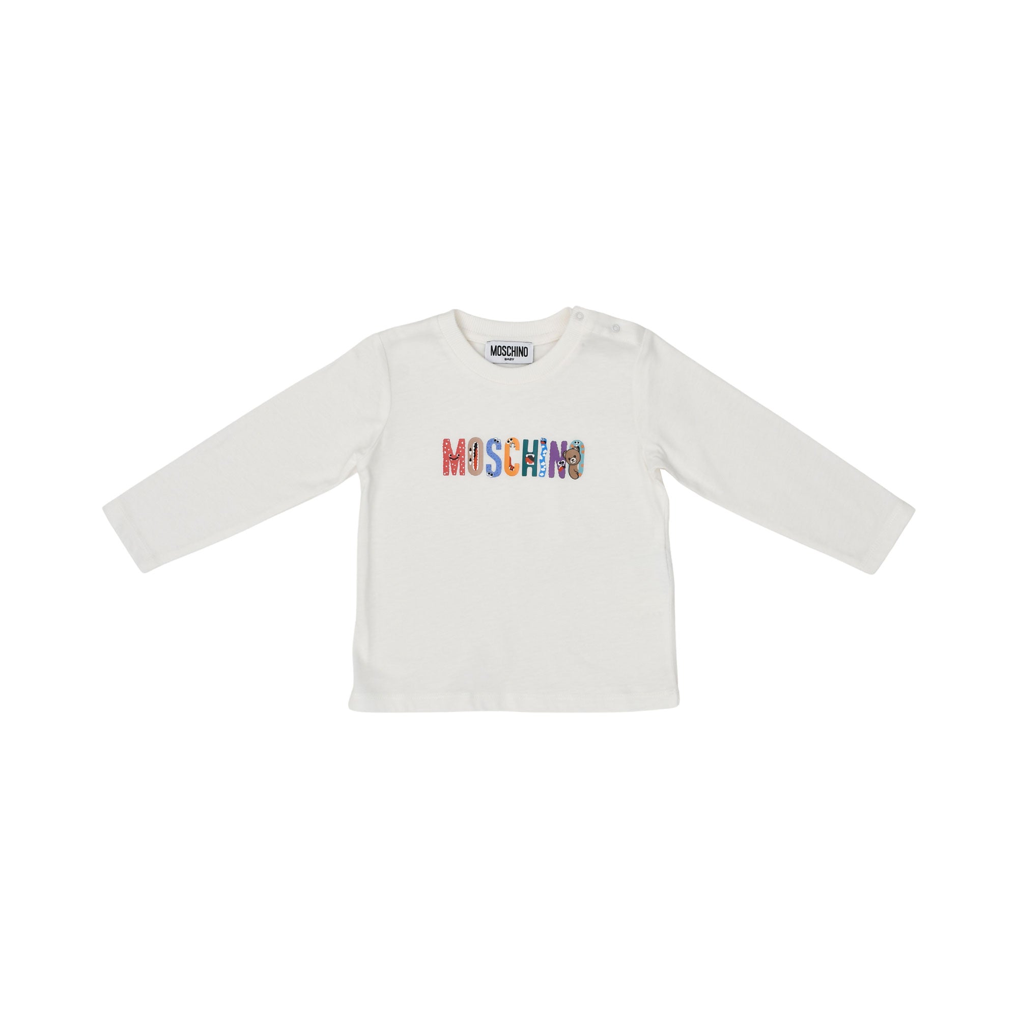 Moschino Kids Baby Boy's Clout Long Sleeve Top