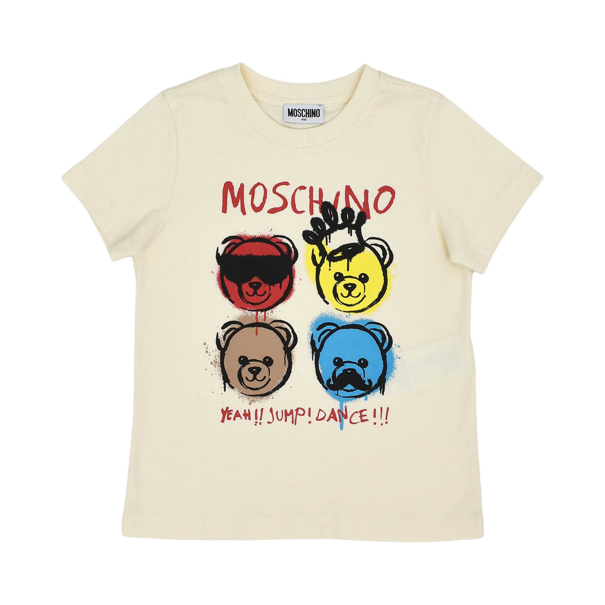Moschino Kids Boy's Ivory T-shirt