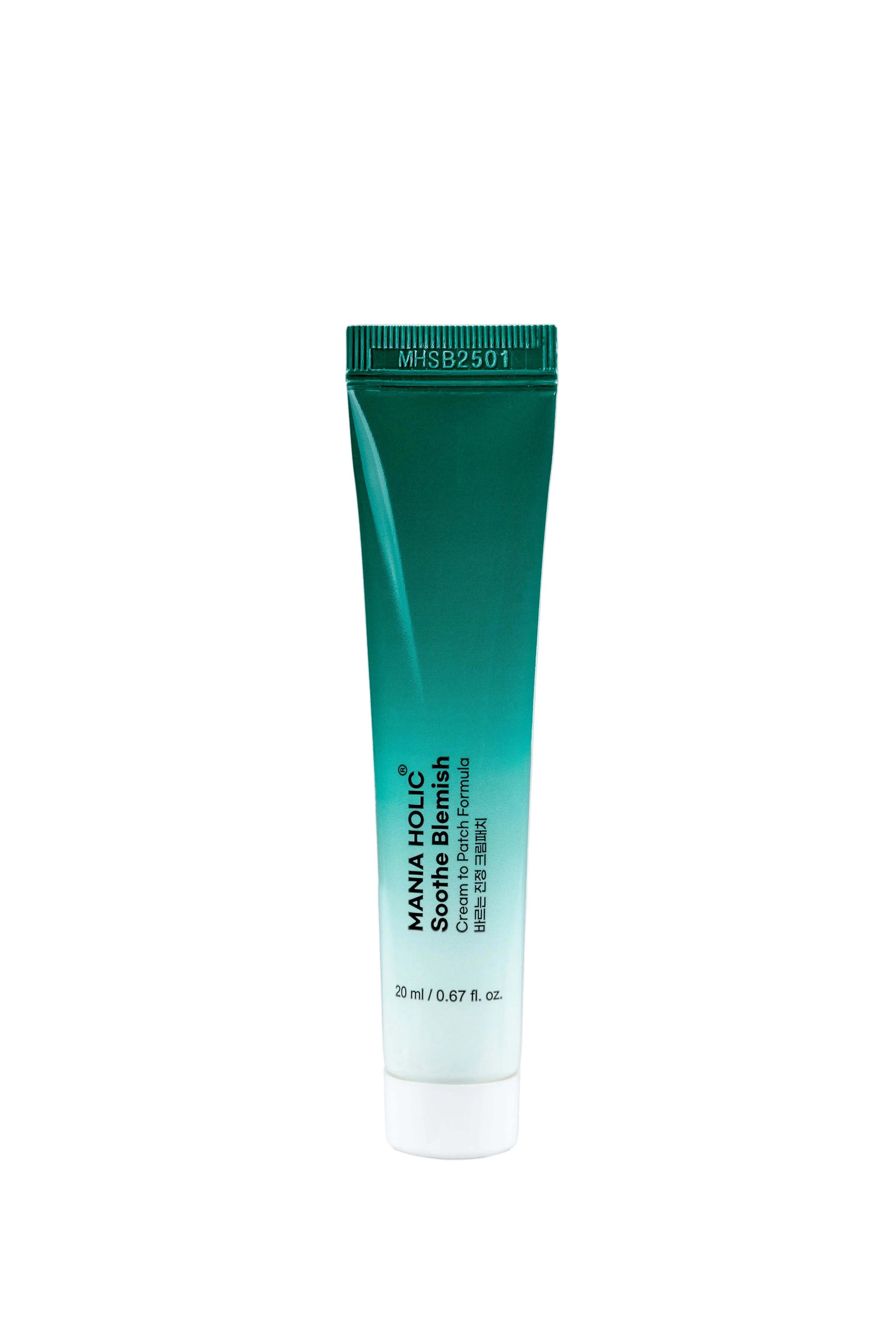 Mania Holic Soothe Blemish Cream to Patch Formula 20g for acne-prone skin and blemish care Shop the Latest Online at Blue Salon Qatar GCC
