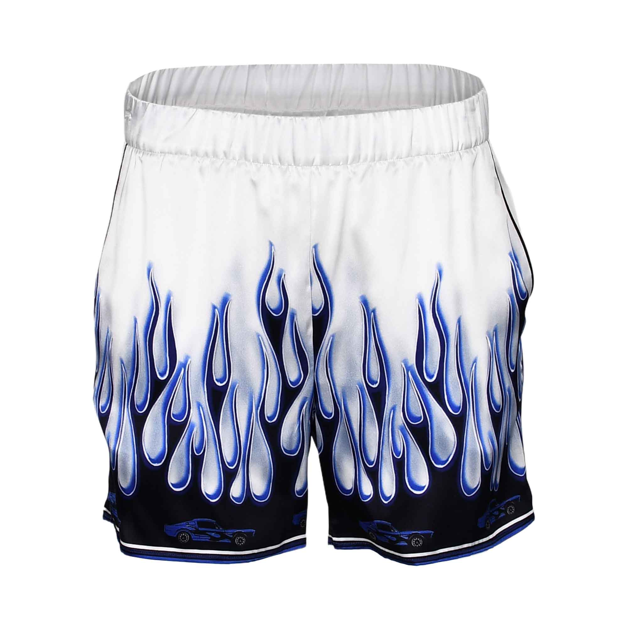 Philipp Plein Women's White & Blue Short