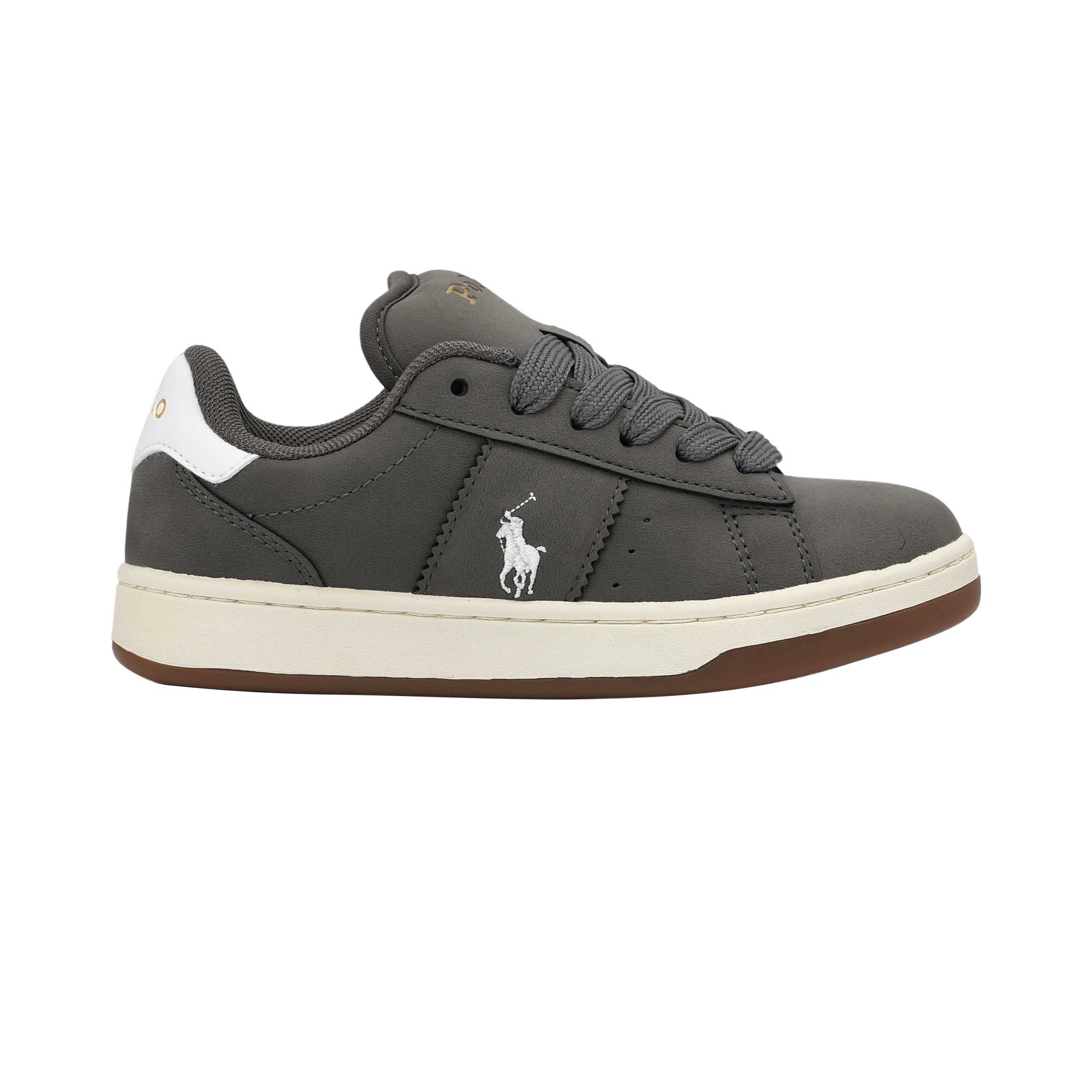 Polo Ralph Lauren Kids Boy’s Grey Sneakers – Order Online Today