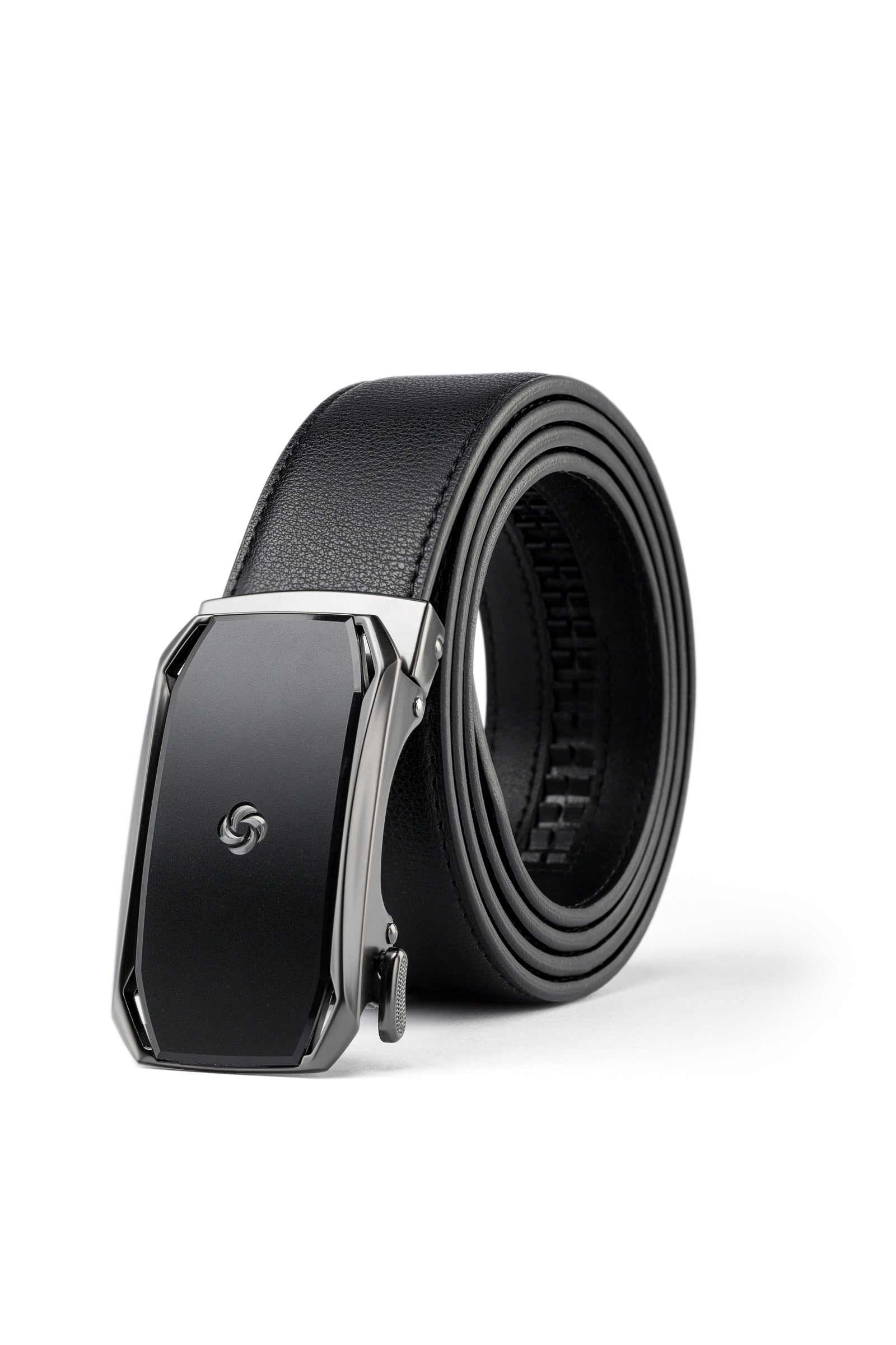 Rolled up view of the AAMIR II BIZPLATE AL AUTO 04 BELT. Shop the Latest Online