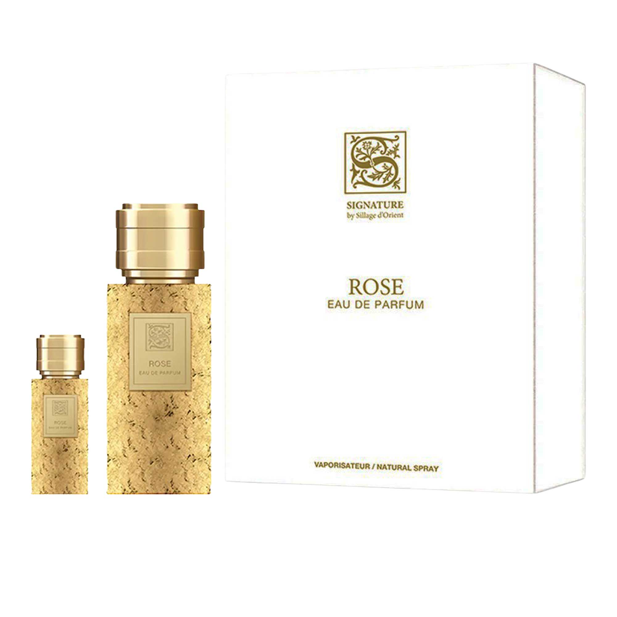 Signature by Sillage d'Orient Rose Eau de Parfum 100ml + 15ml + funnel