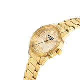 Versus Versace Bayside Women's Champagne Dial Gold Stainless Steel Watch