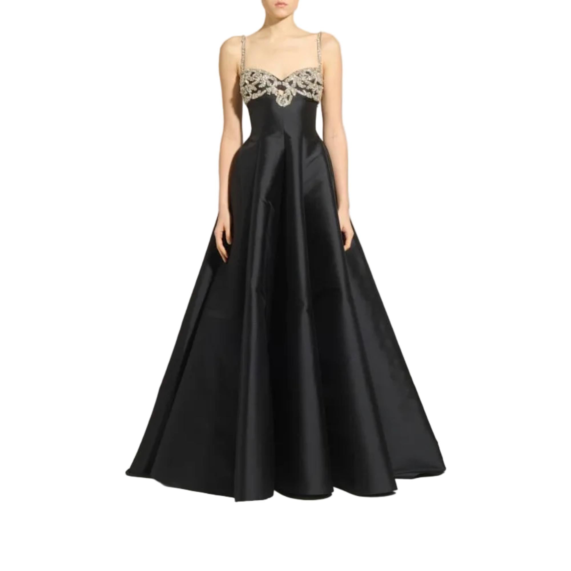 Zuhair Murad Women's Crystal-Embellished Mikado Gown