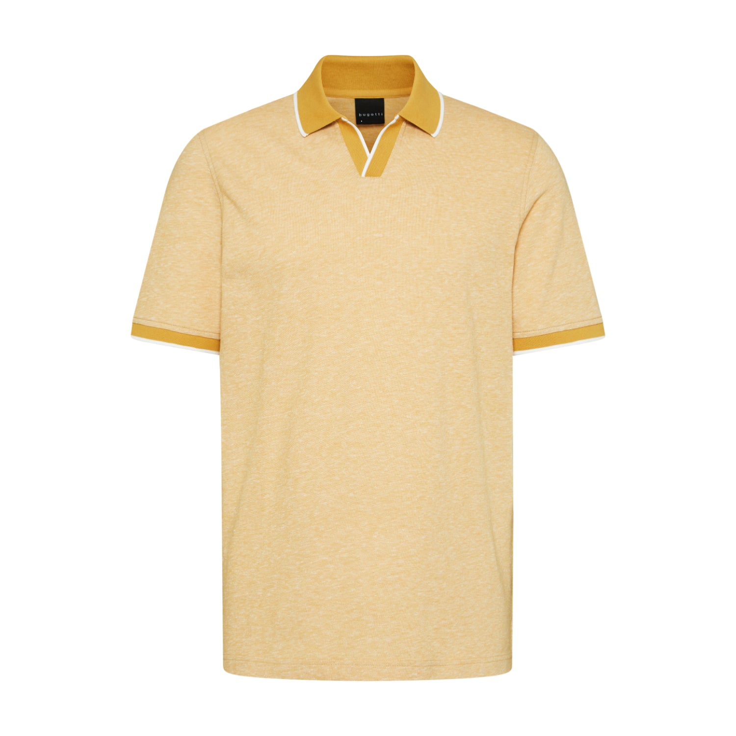 Bugatti Men's Polo Shirt with Contrast Trim