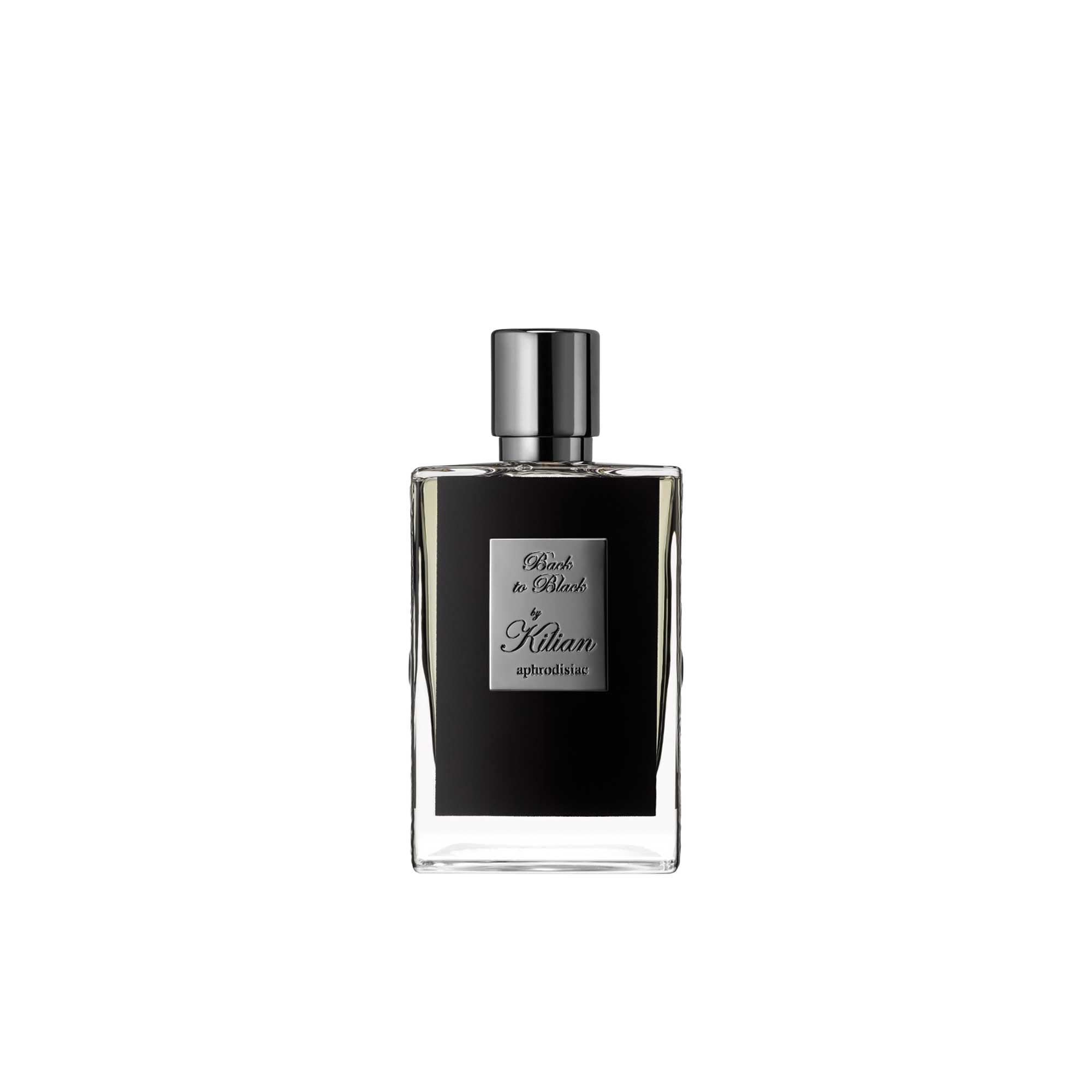 By Kilian Back To Black No Clutch EDP 50ml rich honey tobacco gourmand fragrance for men and women at Blue Salon Qatar Available for Online Purchase