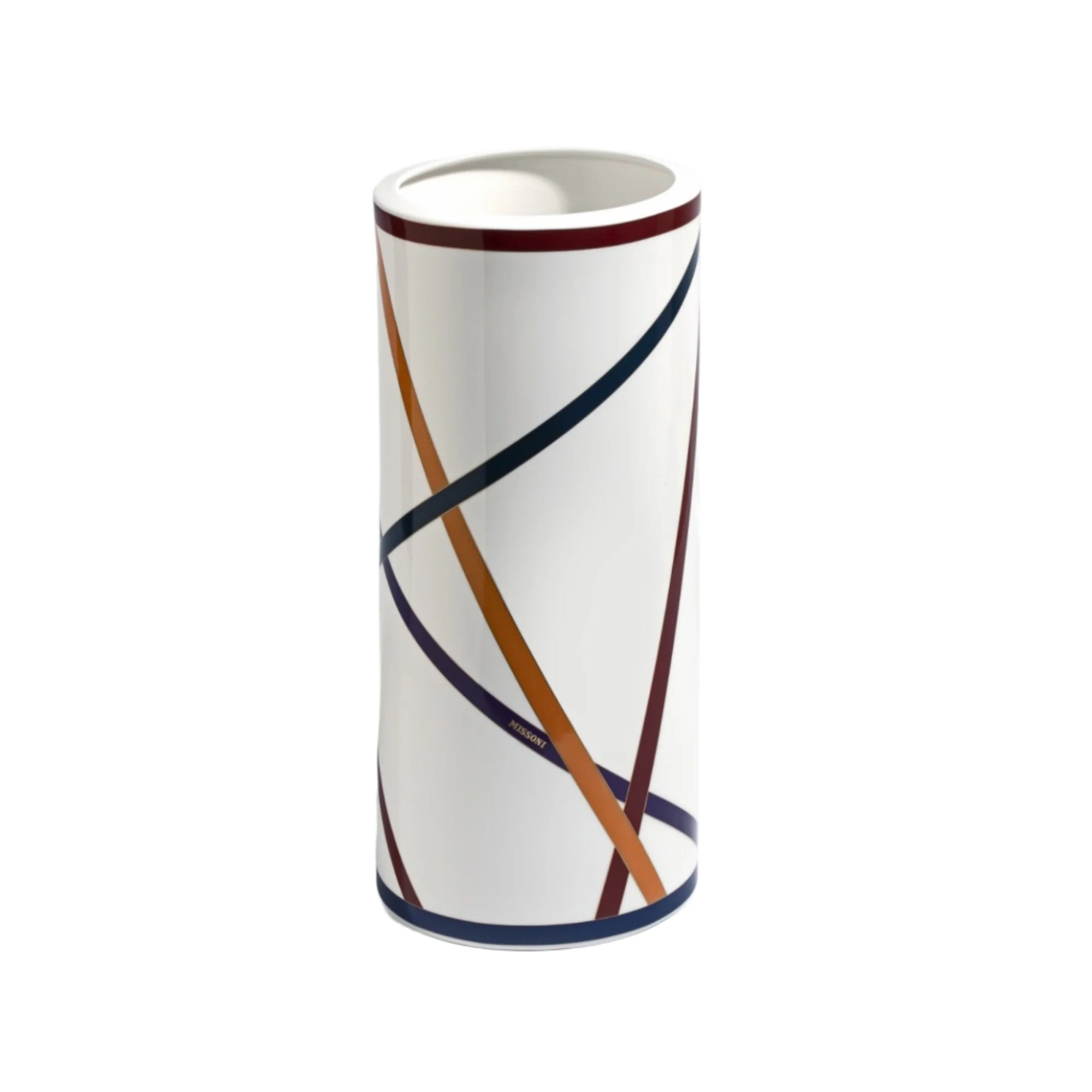 Missoni Home Nastri Multicolor Luxury Box High Vase