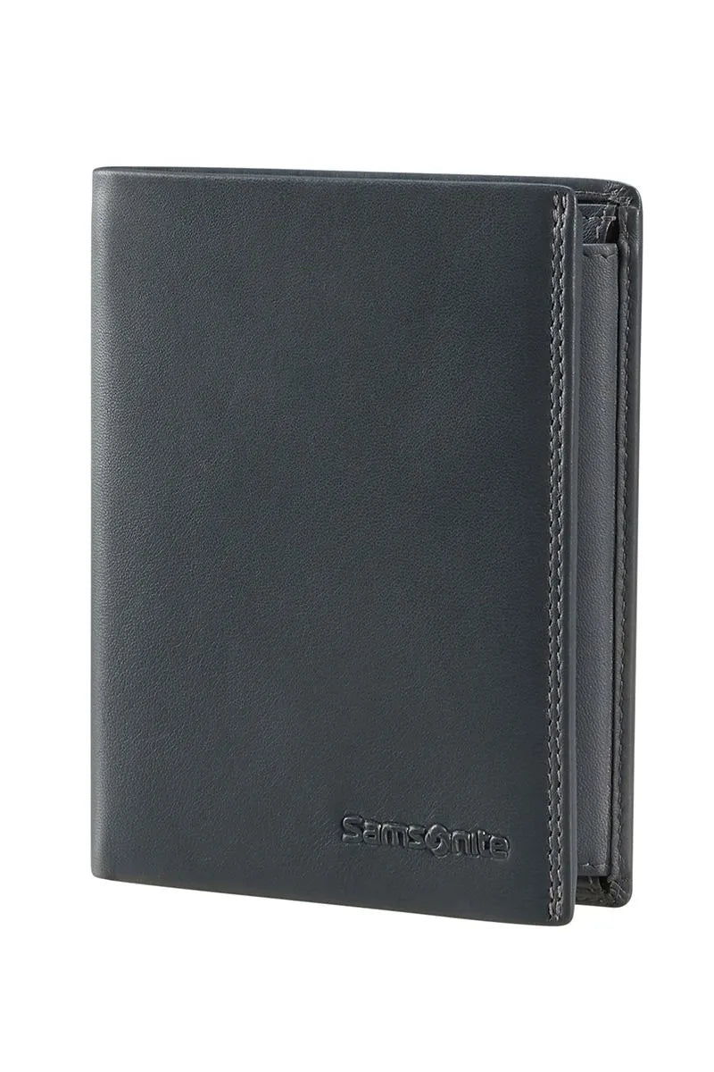 Samsonite Attack 2 SLG Men's Vertical Grey Leather Wallet