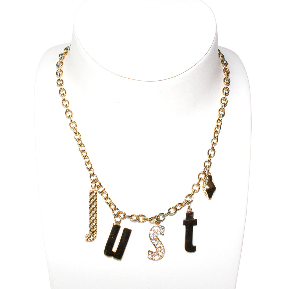 Just Cavalli Necklace With Just Charm - Blue Salon