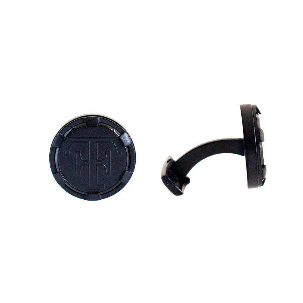 Ferre Milano Cufflinks Full Silver Color With Black Lining - Blue Salon