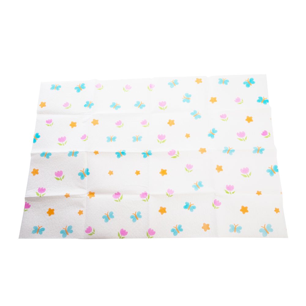 Mosafer Useful Disposable Disposable Changing Mat One Size White - Blue Salon