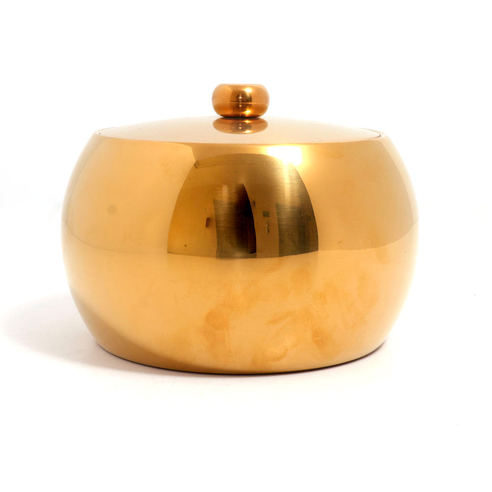 Sambonet Sphera Cognac Bar Selection Insulated Ice Bucket - Blue Salon