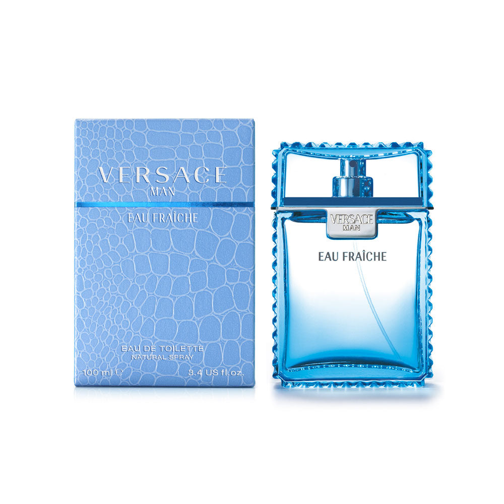 Versace Eau Fraiche EDT Spray - 100ml - Blue Salon