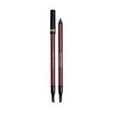 YSL Lines Liberated dual-ended eye pencil in plum, with a pointed tip and an angled smudger.