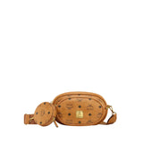 MCM Pouch Cognac Small