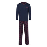 Hanro Men's Small Paisley Long Sleeve Luxury Pyjama