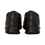 A Testoni Men's Black Sneaker