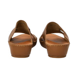 A Testoni Men's Leather Camel Sandal