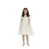 Piccola Speranza Kids Girl's  Sequins and Flower Pattern Skirt Dress
