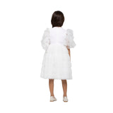 Piccola Speranza Kids Girl's Off-White Dress