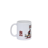81 Official ceramic mug featuring Qatar 81 artwork