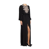 Zuhair Murad Women's Crystal Embellished Keyhole Maxi Gown