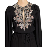 Zuhair Murad Women's Crystal Embellished Keyhole Maxi Gown