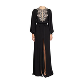 Zuhair Murad Women's Crystal Embellished Keyhole Maxi Gown