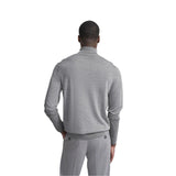Bugatti Men's Polo-neck Sweater Made from Merino Wool