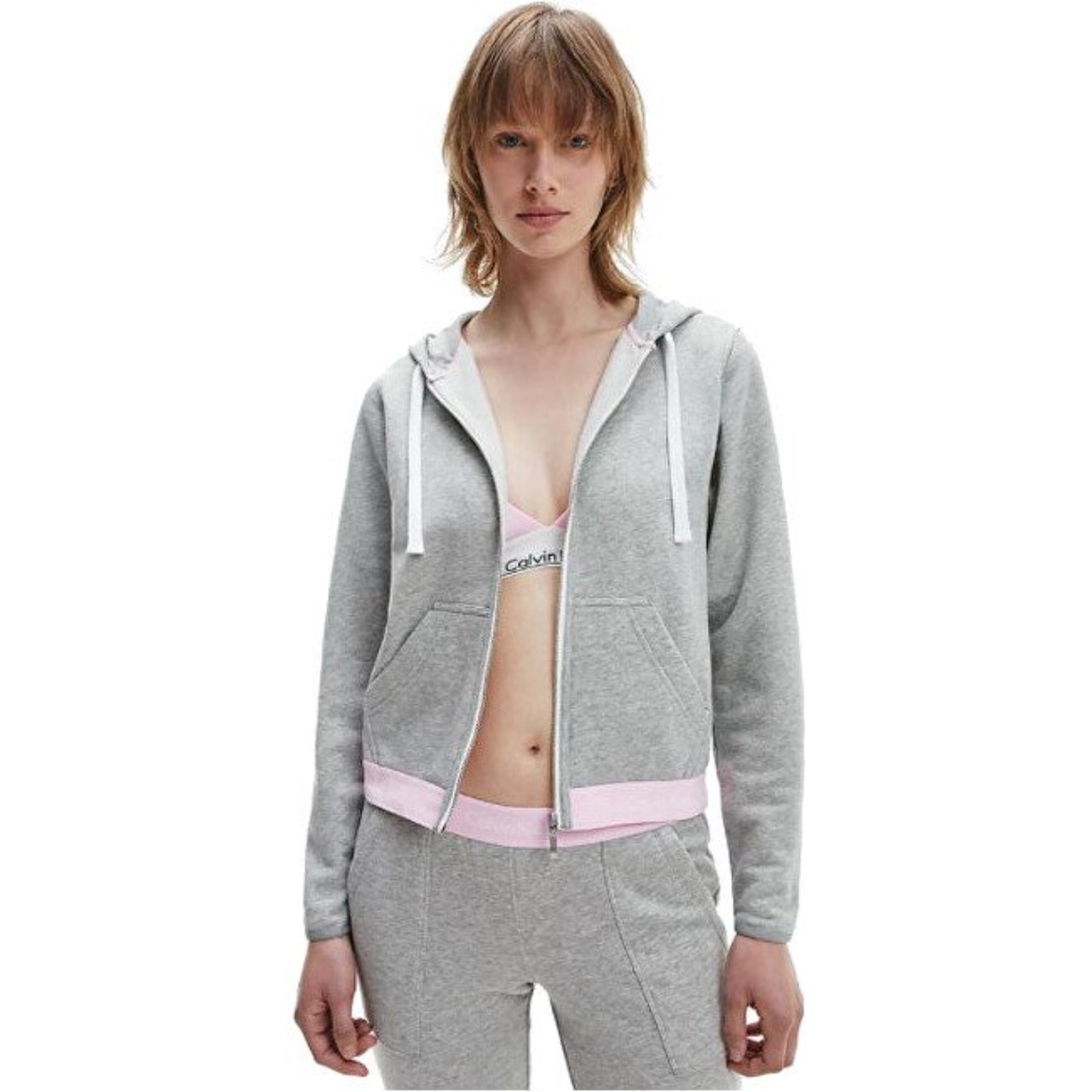 Calvin Klein Women's Slim Fit Hoodie – Blue Salon