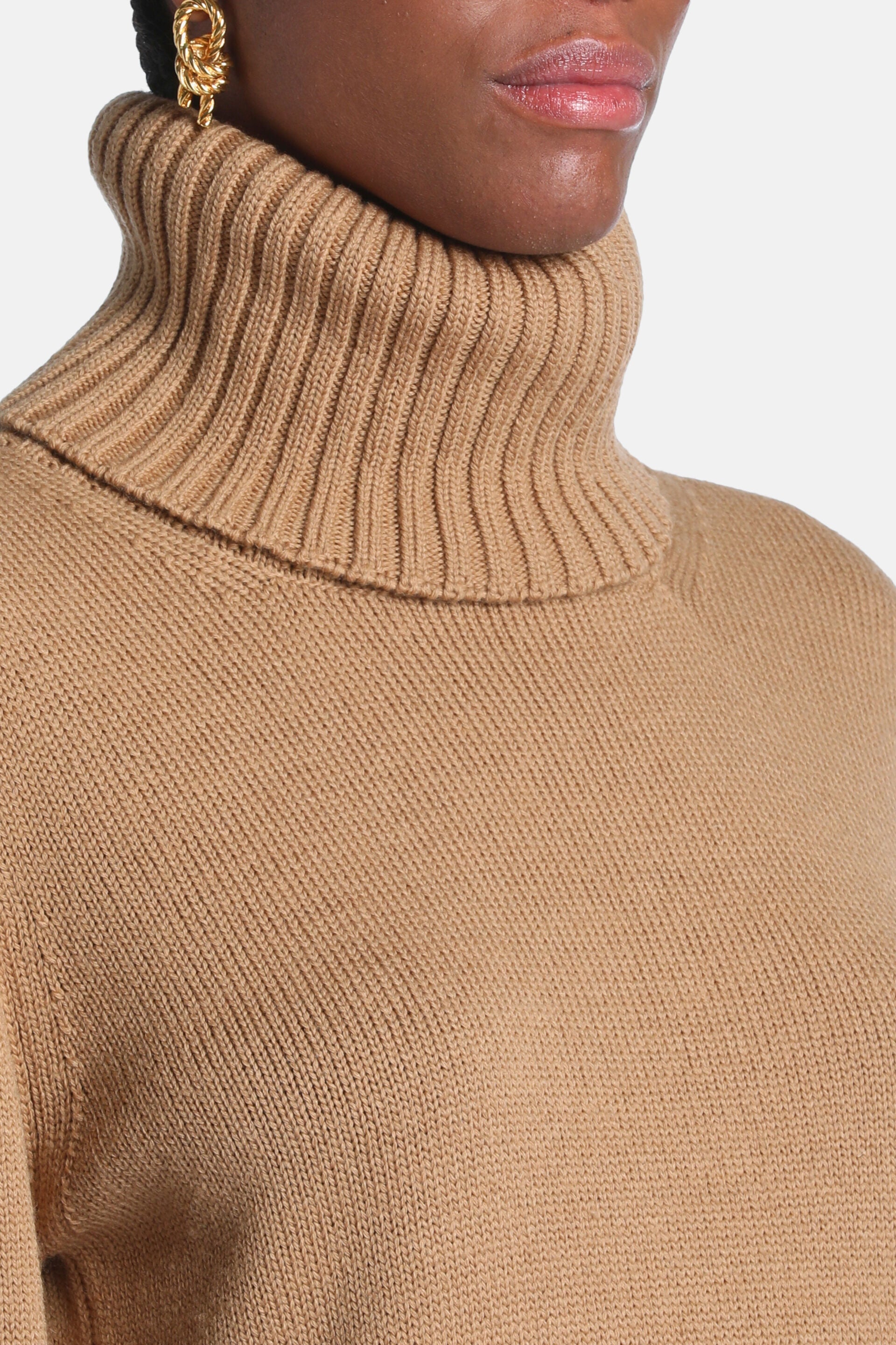 Luisa Spagnoli Matri Women's Turtleneck Knit Sweater