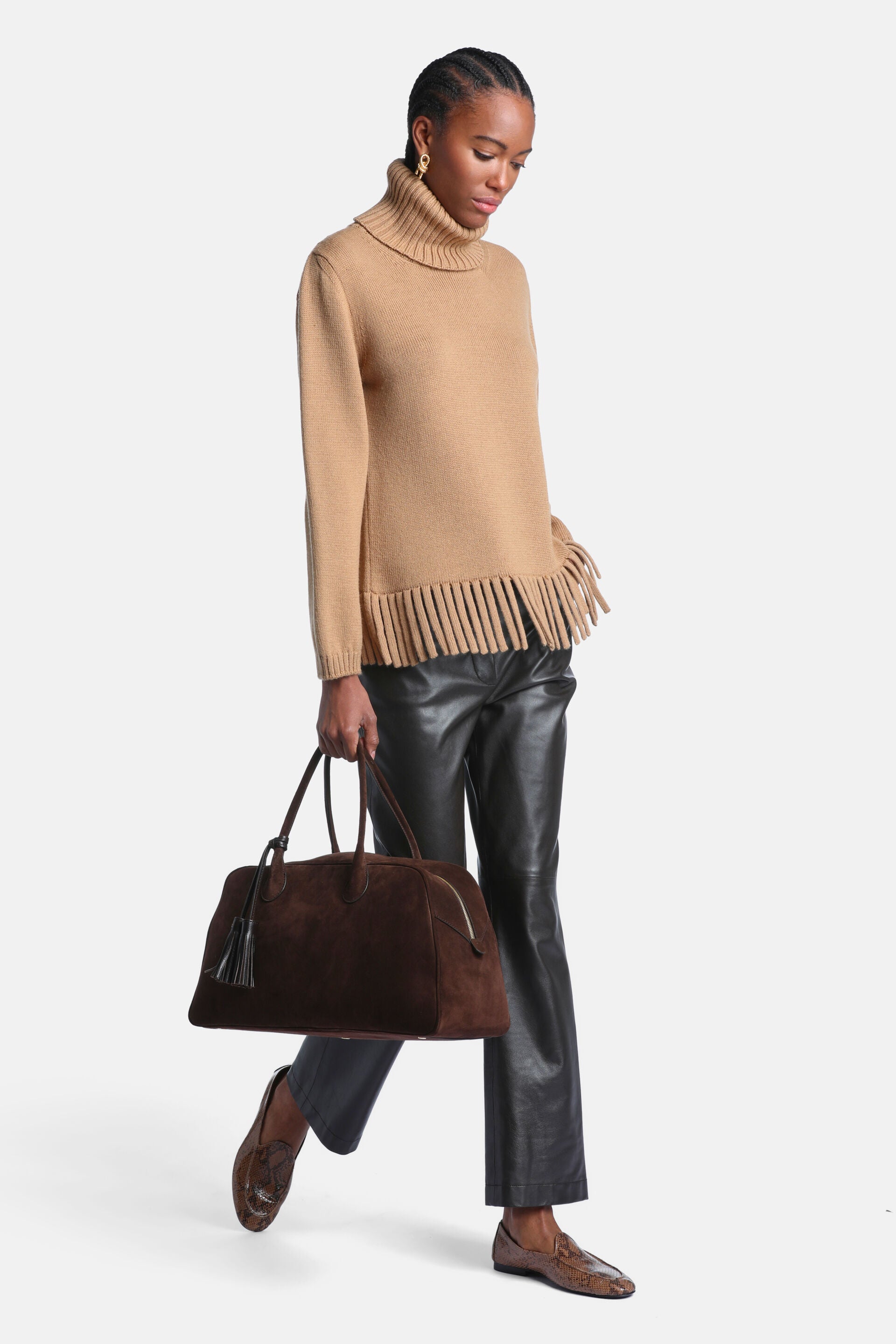 Luisa Spagnoli Matri Women's Turtleneck Knit Sweater