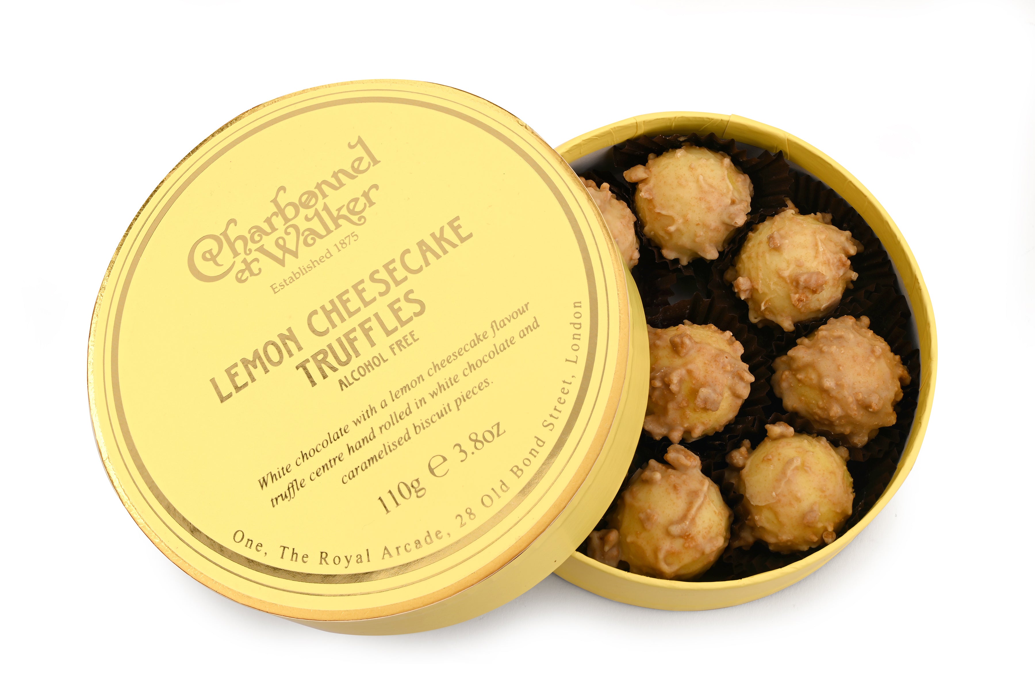 Charbonnel et Walker Lemon Cheesecake Truffles 110g